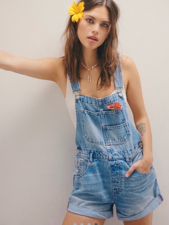 We The Free Pants - We The Free Ziggy Shortalls in Follow Your Heart